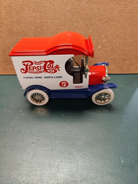 Pepsi Cola 1912 Ford Model T Delivery Diecast Bank By Gearbox
