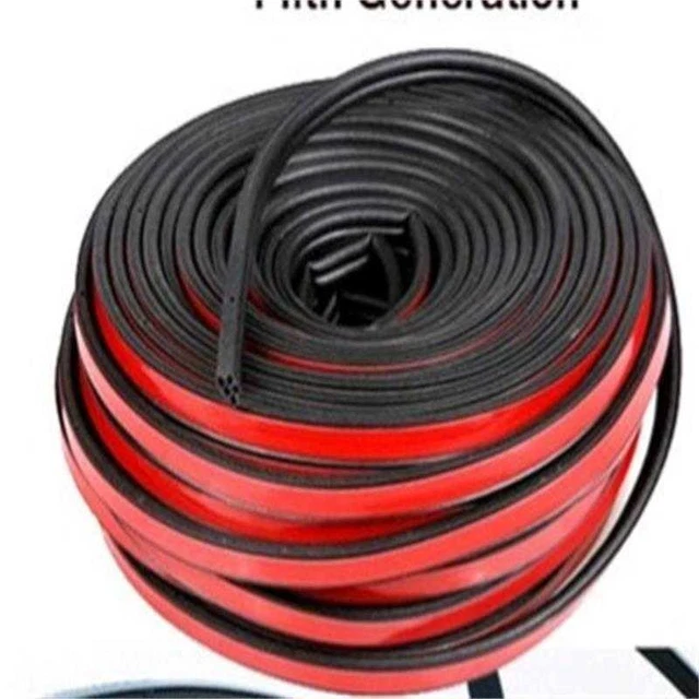 Car Door Edge Guard Interior Decoration Trim Moulding Sealing Strips (5m)