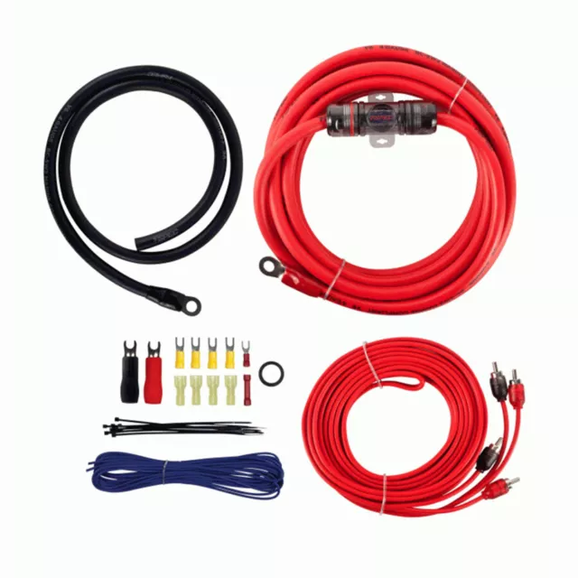 Metra V6-RAK4 4 Gauge Car Audio Amplifier Wiring Stereo Amp Wire Install Kit