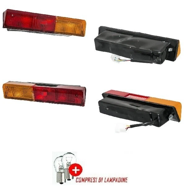 Coppia Fanali Posteriori Per Trattore Same – AMA 2.8059.523.0 – Lato Destro E Sinistro (02817+02818)