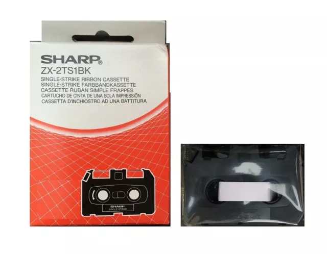 Original Ribbon SHARP Fontwriter Fw 500 560 600 630 700 750 / ZX-2TS1BK Ribbon