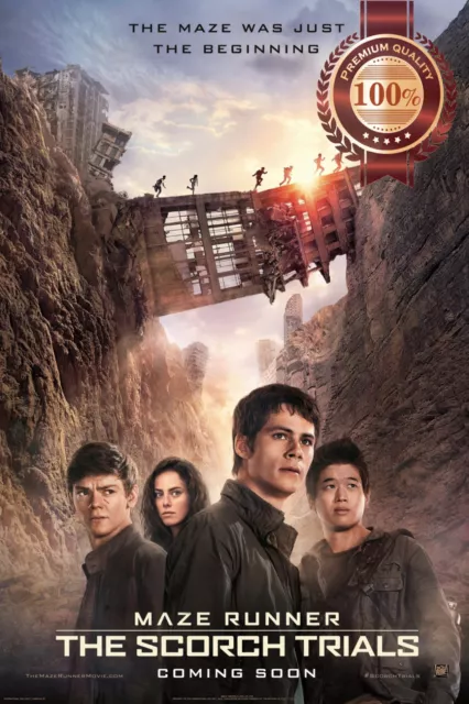 The Maze Runner The Scorch Trials Movie Original Cinema Print Premium Poster