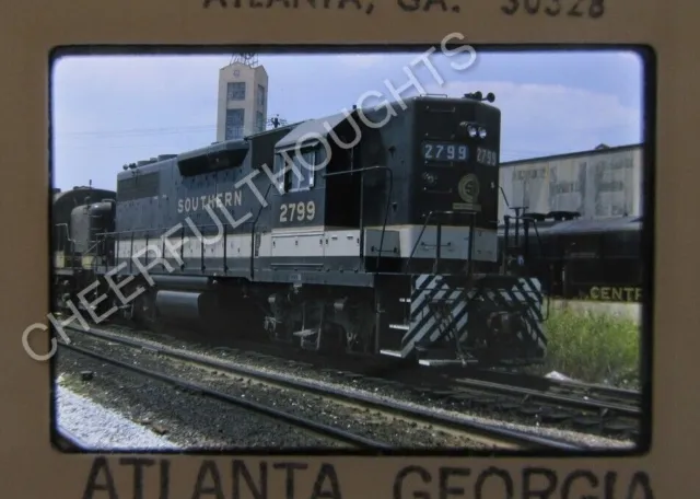 Original '70 Kodachrome Slide SOU Southern 2799 GP38 Atlanta, GA     34Q44