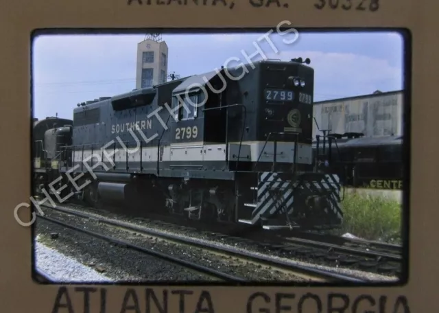 Original '70 Kodachrome Slide SOU Southern 2799 GP38 Atlanta, GA     34Q44