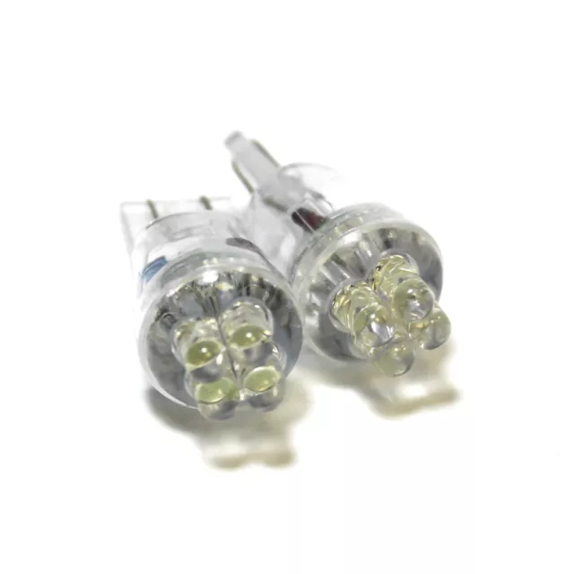 For Renault Kangoo White 4-LED Xenon Bright ICE Side Light Beam Bulbs Pair