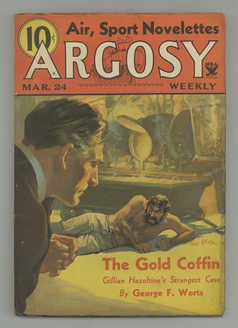Argosy Part 4: Argosy Weekly Mar 24 1934 GD/VG 3.0