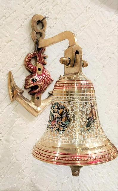 Cloche d'ancrage en laiton/cloche en laiton/cloche de heurtoir de porte...