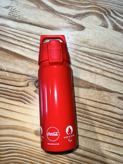 Gourde Métallique Coca-Cola JO Paris 2024 – Édition Limitée Jeux Olympiques