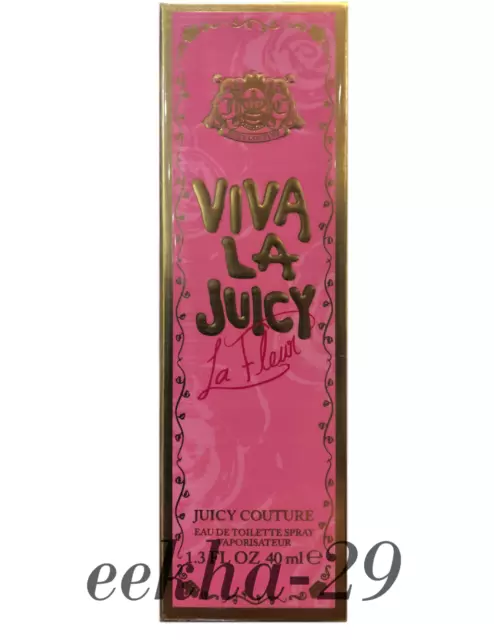 Juicy Couture Viva La Juicy La Fleur EDT Spray 1.3 OZ for women New Sealed Box