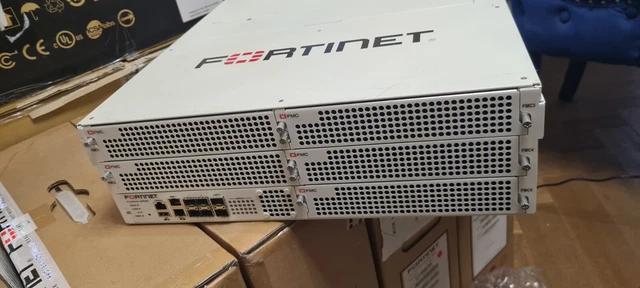 FORTINET FORTIGATE 3950B NGFW con carichi CPU, RAM ecc., alimentazione ...