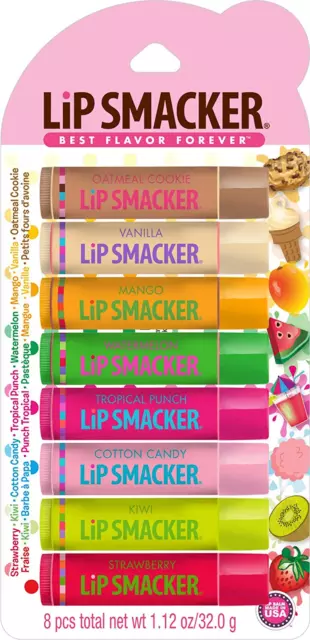 Lip Smacker Original & Best Holiday Flavored Lip Balm Party Pack, Oatmeal Cookie