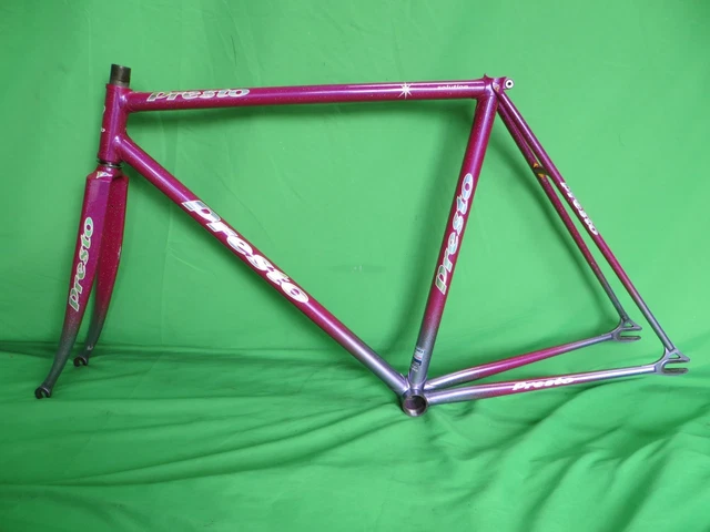 Cadre Acier Iribe NJS Keirin Pista, 530, Vélo Piste Japon, D'occasion