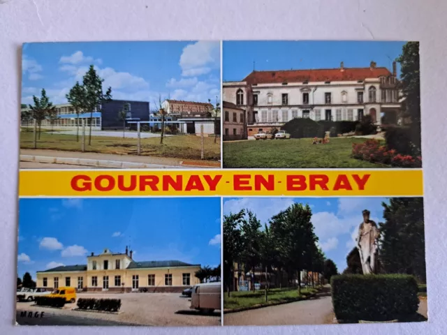 CPM GOURNAY-en-BRAY multi-vues    dept-76