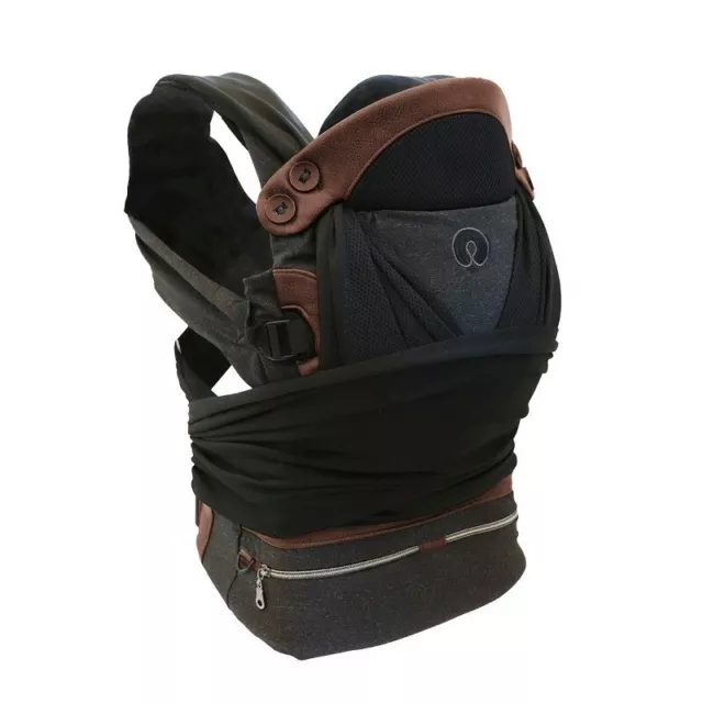 CHICCO Boppy ComfyFit baby carrier Charcoal