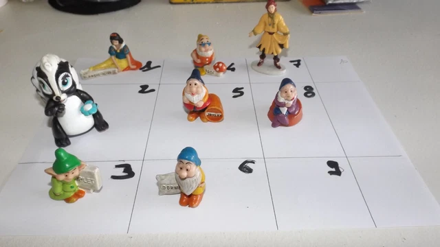 FIGURINE BLANCHE-NEIGE ET les 7 Nains Disney EUR 3,20 - PicClick FR