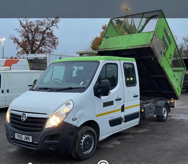 2015-15 vauxhall movano F3500 L3H1 CDTI tipper 2,3