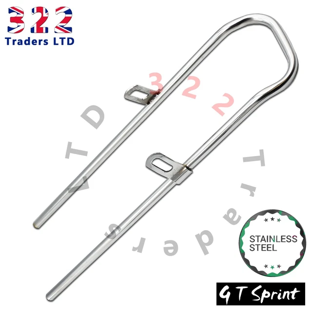 RALEIGH CHOPPER GT Sprint Sissy Bar Stainless Steel Polished