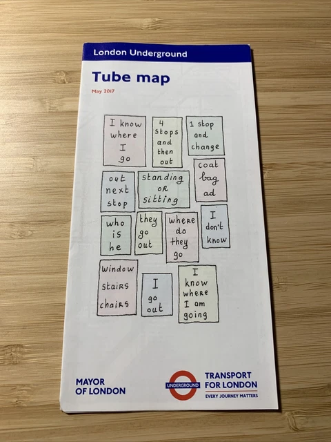 TFL LONDON UNDERGROUND Tube map - TfL London Underground Tube Map May 2017 Edition.webp