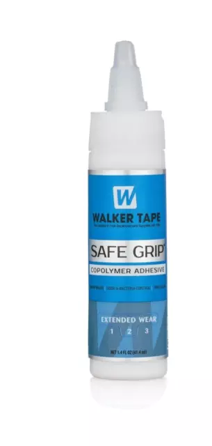 Walker Tape Safe Grip Copolymer Adhesive 1.4oz Lace Wig Waterproof Glue.