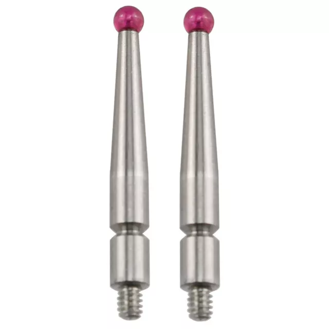 Carbide Ball Contact Points D2mm L20 9mm Length for Dial Test Indicator 2 Pack