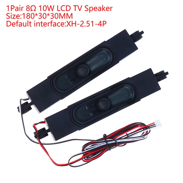 1PAIR 8Ω 10W LCD TV Speaker Passive Speaker Builtin Speaker DIY TV