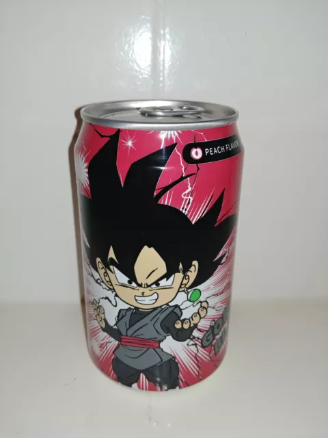 Ocean Bomb Dragon Ball Z Goku Black Sparkling Water - Peach Flavor 11.1oz  (330ml) - Just Asian Food