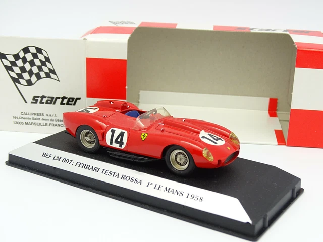 Non solo scatole a scacchi: Starter e la Ferrari 250 TRI/61 Le Mans 1961
