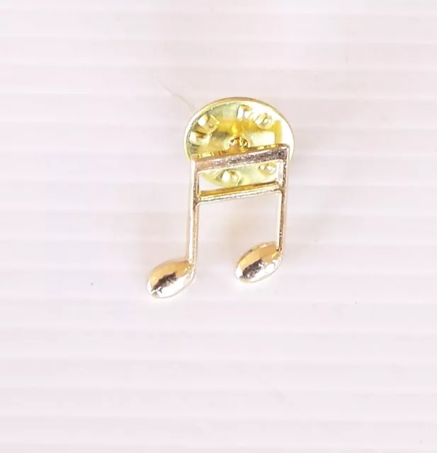 Music Note Brooch Pink for Men Women Gold /Silver Music Note Mark Brooch  Lapel Pin Badge