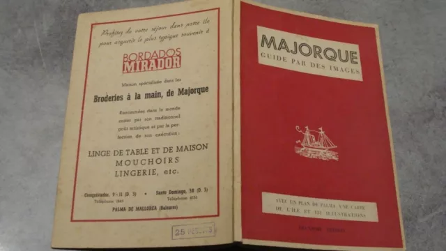 livre ancien guide Majorque Palma, îles