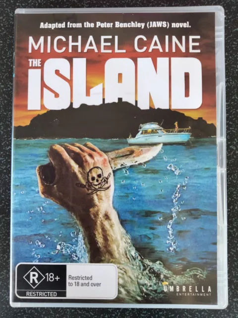 The Island DVD (Region Free) RARE OOP Michael Caine Horror