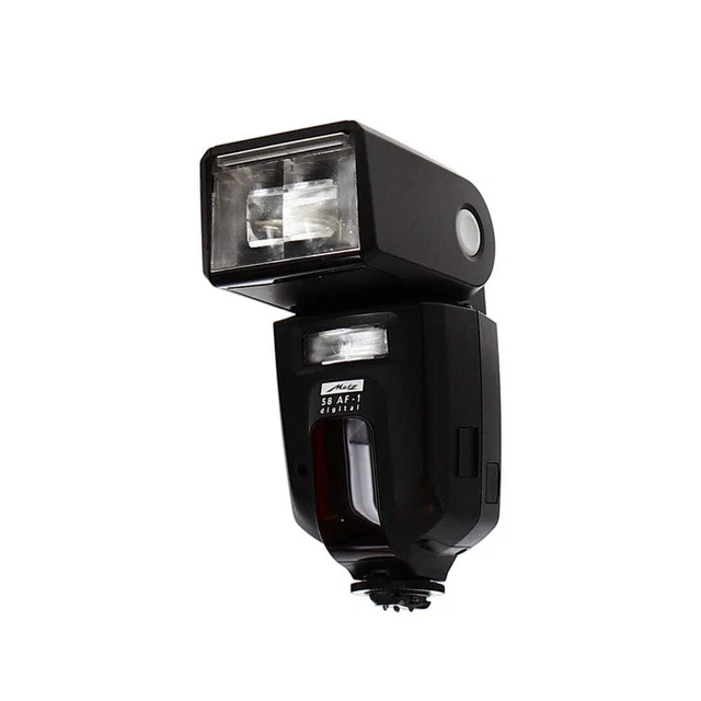 Metz 58 AF-1 I-TTL Flash for Nikon Digital [GN138] {Bounce, Swivel, Zoom}