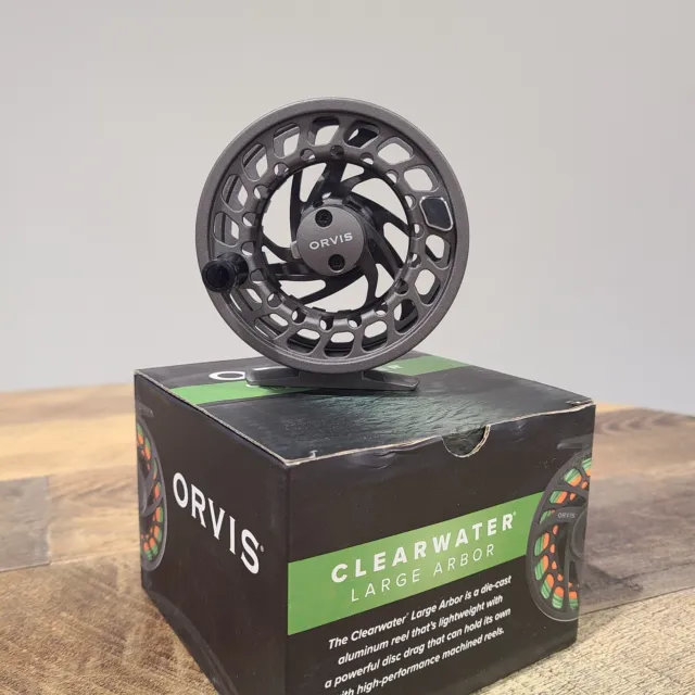 ORVIS CLEARWATER LARGE Arbor Fly Reel 5-7wt. $66.00 - PicClick