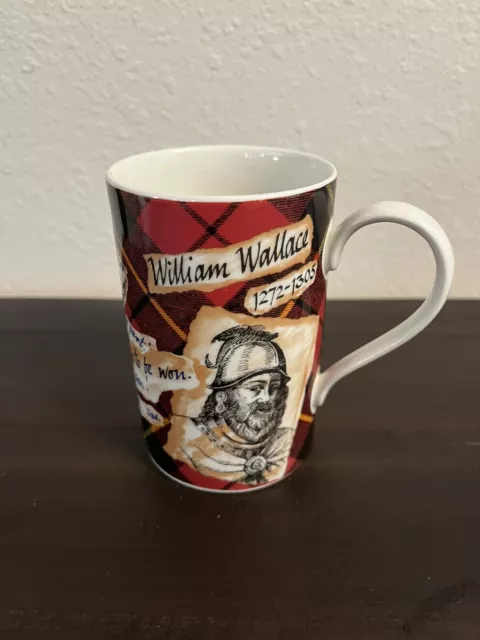 DUNOON  Stoneware, Made In Scotland, coffee/tea mug ~ William Wallace ~ Rare