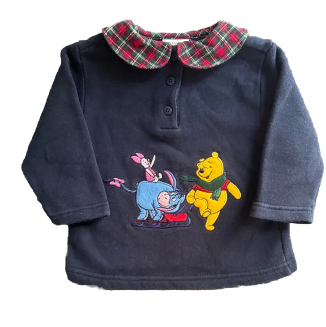 Vintage Disney Store Winnie the Pooh Sweater - 12M