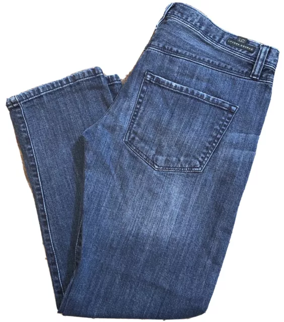 LC Lauren Conrad Womens Size 4 Cropped Blue Jeans