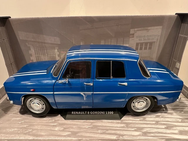 Solido 1/18 Renault 8 Gordini 1967 Bleu - Miniature Neuve