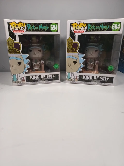 Funko Pop Rick And Morty - King Of S#!+ With Sound - #694