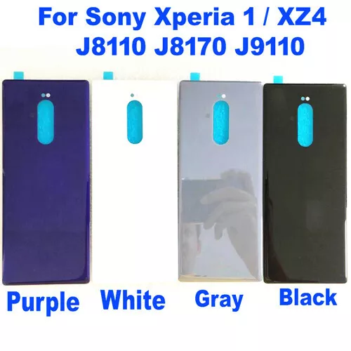 For Sony Xperia 1 XZ4 J8110 J8170 J9110 Battery Cover Glass Case Rear Back Door