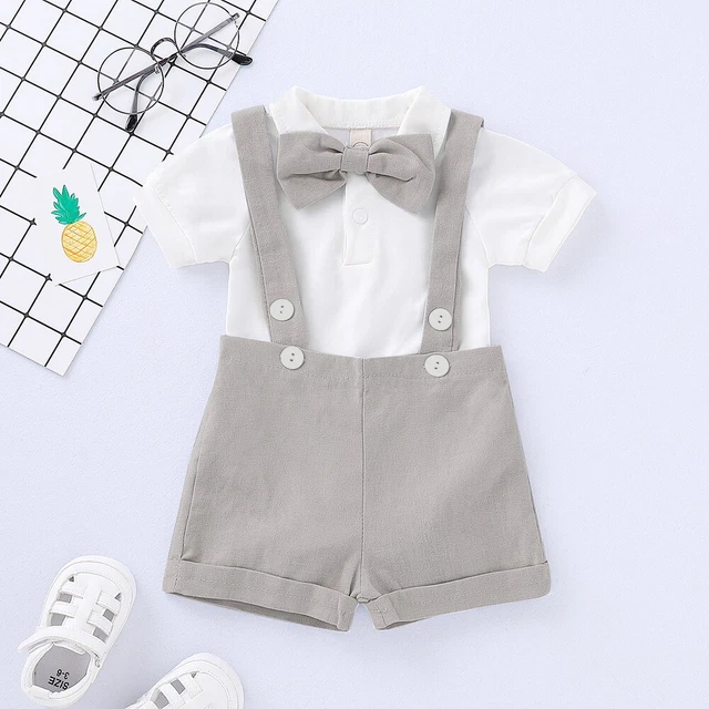 Tuta corta pumper body tute neonato neonato neonato set abiti 3