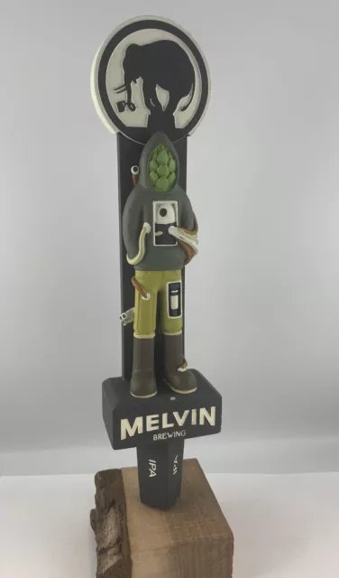 Beer Tap Handle Melvin Draft Beer Tap Handle Figural Beer Tap Handle