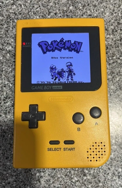 Nintendo Yellow Gameboy Pocket with IPS Backlit - NEW SCREEN Nintendo Yellow Gameboy Pocket with IPS Backlit - NEW SCREEN