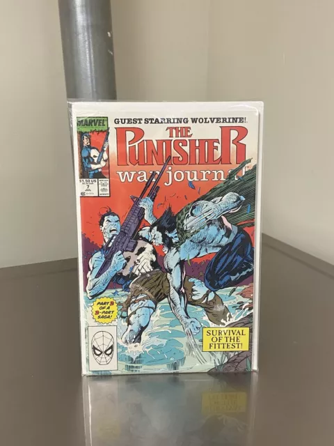 PUNISHER WAR JOURNAL #7 Marvel Comics Comic Book July 1989