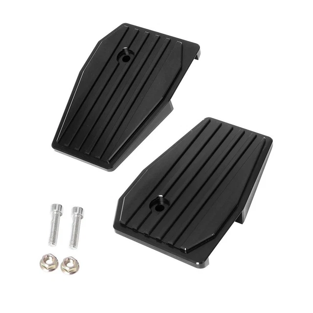 Adjustable Rest Footpegs Stainless Steel Foot Rest Pedal  Motorbike