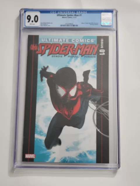 Ultimate Comics All-New Spider-Man #1 2nd App. Miles Morales Origin CGC 9.0 2011