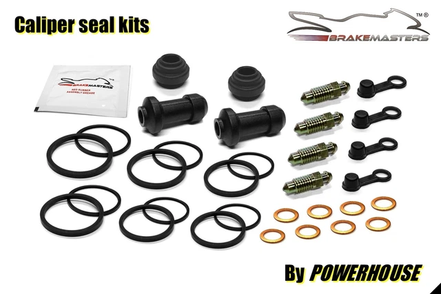 Front Brake Caliper Piston & Seal Rebuild Kit For 2002 Honda CBR1100 XX Blackbird