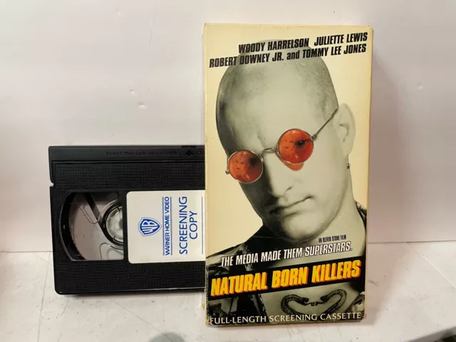 Vhs - Fita Assassinos por Natureza. Natural Born Killers, Filme e Série  Warner Bros Usado 78556697