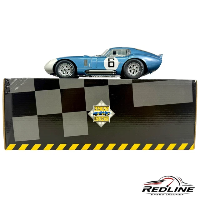 Exoto 1/18 Cobra Daytona 1964 - Reims 12 Hours, RLG18003, Miniature Diecast