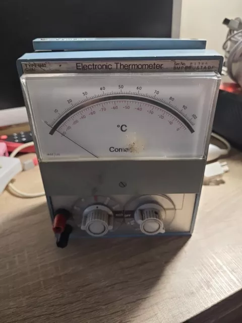 Comark Electronic Thermometer (Type 1602) Cyan -UNTESTED