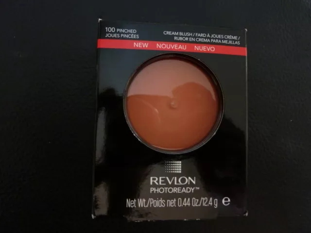 Revlon PhotoReady Cream (Creme) Blush - PINCHED  #100 - TWO Brand New Boxes