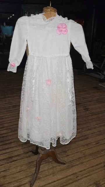Robe De Soirée Zara Argent Métallisé Pour Fille Taille 10 Ans - Occasion Très Bon état